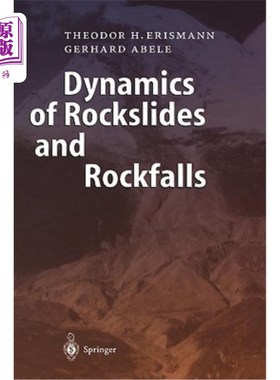 海外直订Dynamics of Rockslides and Rockfalls 滑坡和落石动力学