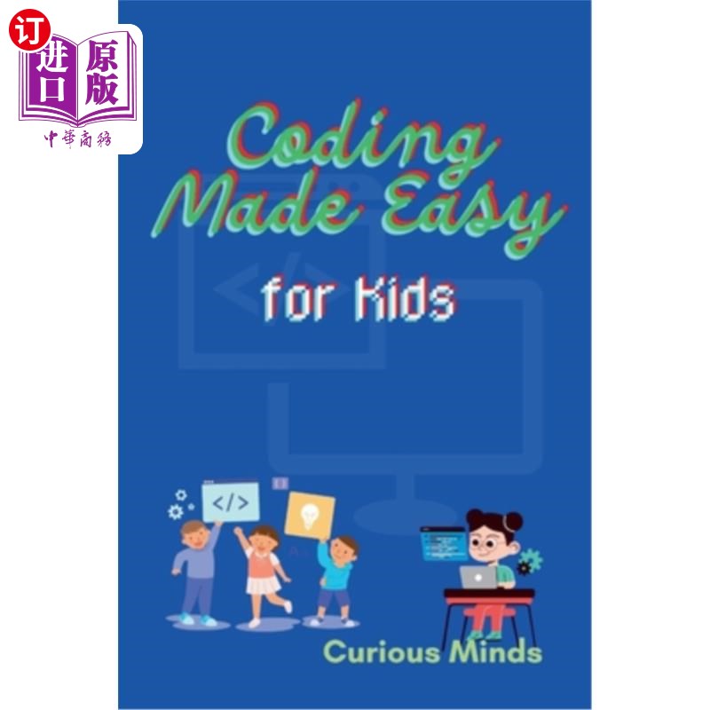 海外直订Coding Made Easy for Kids 编程对孩子来说很容易