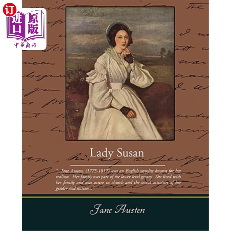 海外直订lady susan 苏珊女士