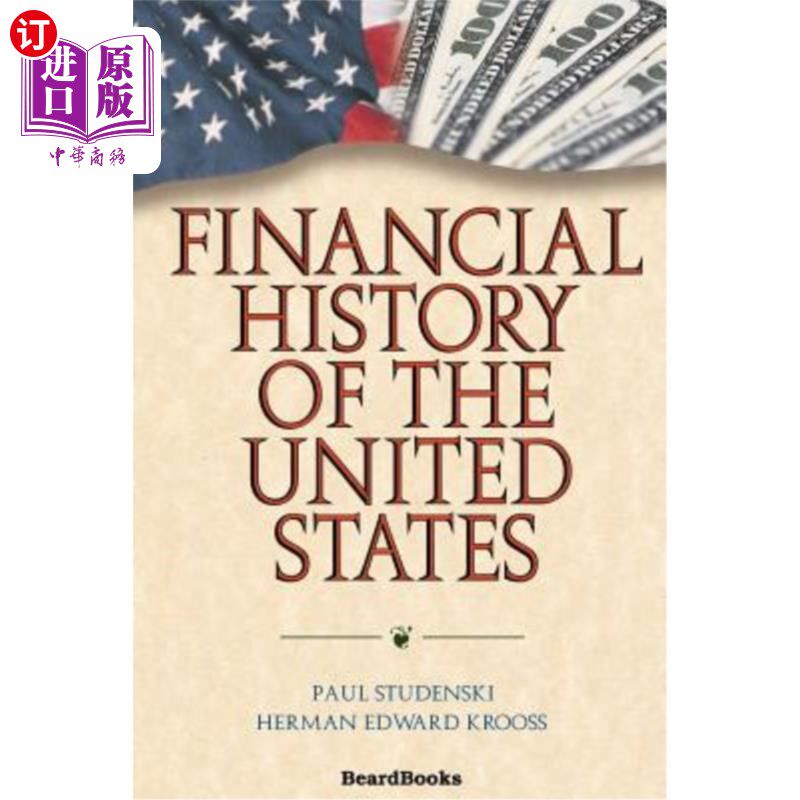 海外直订Financial History of the United States 美国金融史