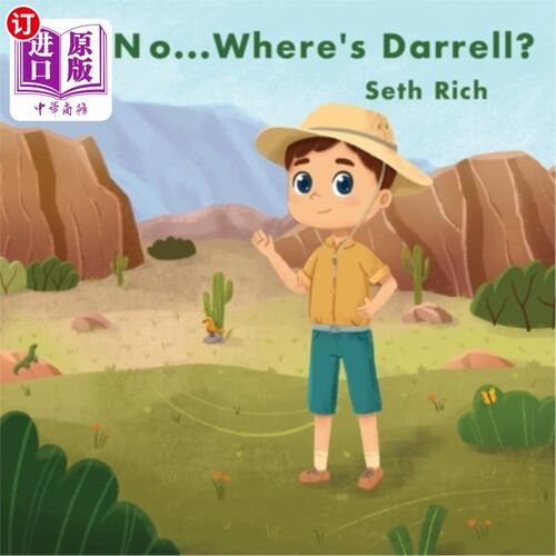 海外直订Oh No...Where's Darrell? 哦不…达雷尔在哪？