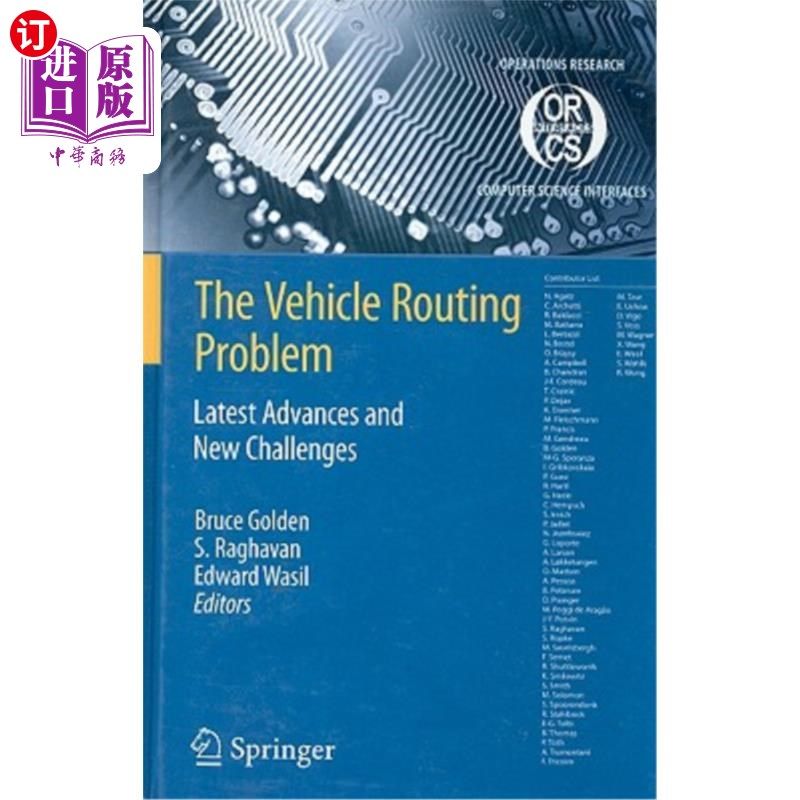 海外直订The Vehicle Routing Problem: Latest Advances and New Challenges 车辆路径问题：新进展和新挑战