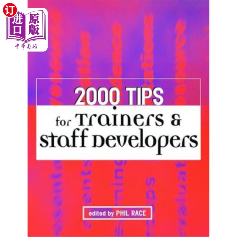 海外直订2000 Tips for Trainers and Staff Developers 给培训师和员工开发人员的2000个建议
