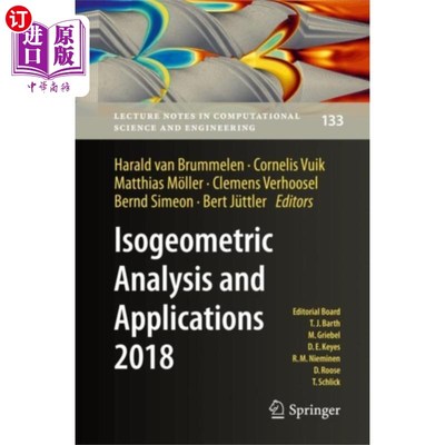 海外直订Isogeometric Analysis and Applications 2018 等几何分析与应用2018