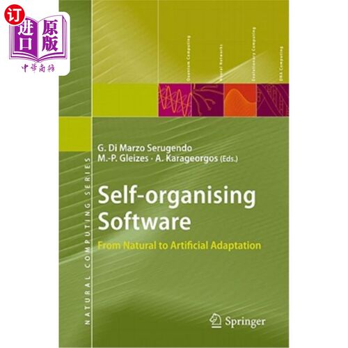 海外直订Self-Organising Software: From Natural to Artificial Adaptation 自组织软件：从自然适应到人工适应