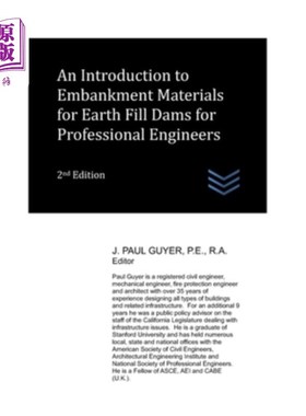 海外直订An Introduction to Embankment Materials for Earth Fill Dams for Professional Eng 专业工程师土坝路堤材料导论