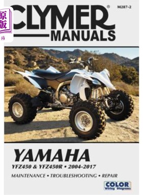海外直订Yamaha Yfz450 & Yfz450r 2004-2017 雅马哈 Yfz450 & Yfz450r 2004-2017