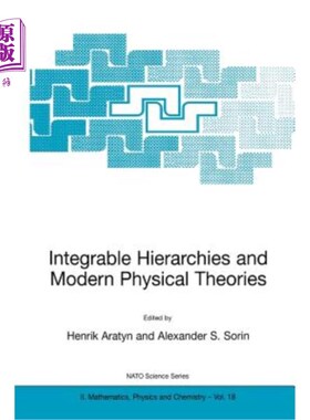 海外直订Integrable Hierarchies and Modern Physical Theories 可积层次与现代物理理论