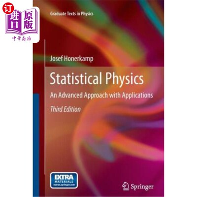海外直订Statistical Physics: An Advanced Approach with Applications 统计物理：一种先进的应用方法