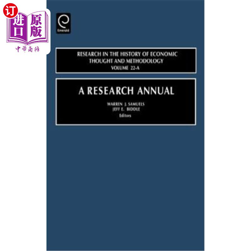 海外直订A Research Annual 研究年鉴