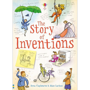 预售 发明的故事 Story of Inventions 英文原版 儿童科普故事绘本 科学发明知识百科读物 进口图书 8-11岁 儿童读物【中商原版】