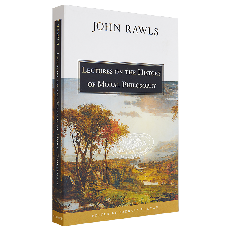 预售 Lectures on the History of Moral Philosophy 英文原版 道德哲学史讲座 约翰罗尔斯【中商原版】