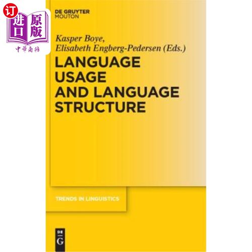 海外直订Language Usage and Language Structure 语言用法和语言结构