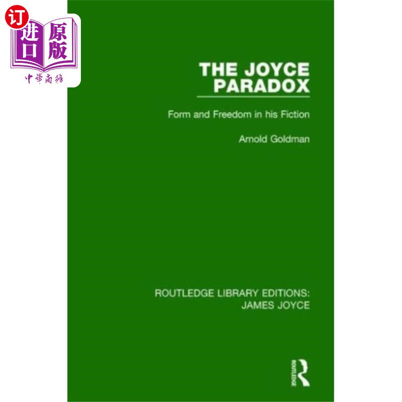 海外直订Joyce Paradox 乔伊斯悖论
