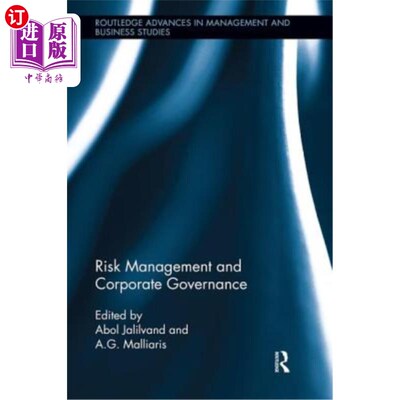 海外直订Risk Management and Corporate Governance 风险管理与公司管治