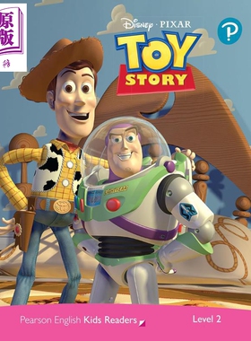 英文原版 级别2 迪士尼儿童读物 玩具总动员含音频Level 2 Disney Kids Readers Toy Story Pack Pearson English【中商原版?