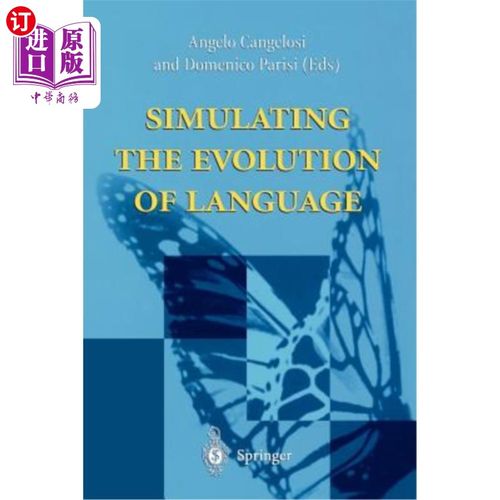 海外直订Simulating the Evolution of Language 模拟语言的进化
