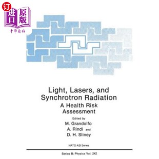 海外直订Light and Lasers Synchrotron Health Radiation Assessment 激光和同步辐射:健康风险评估 光 Risk