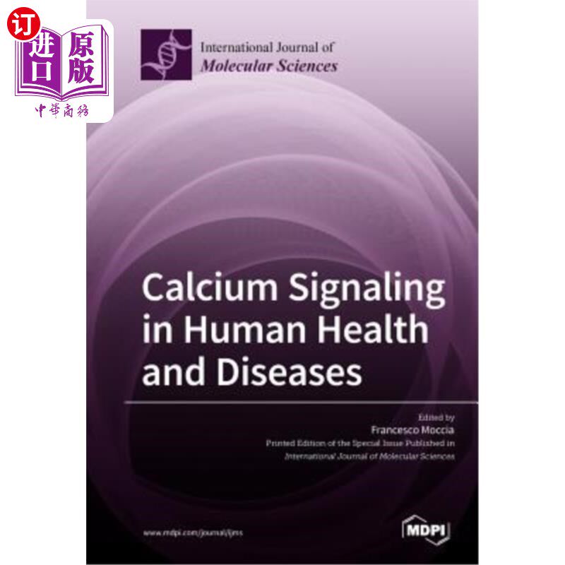 海外直订Calcium Signaling in Human Health and Diseases 钙信号在人类健康和疾病中的作用