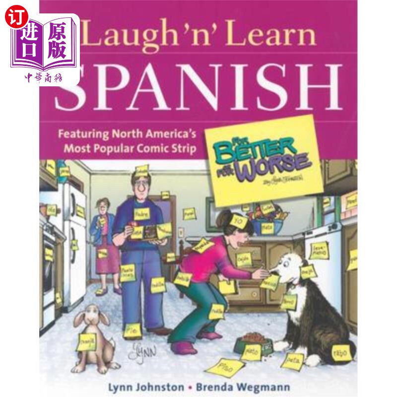 海外直订laugh n learn spanish: featuring the #1 comic strip