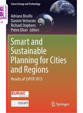 海外直订Smart and Sustainable Planning for Cities and Regions: Results of Sspcr 2015 城市和区域的智能和可持续规划:2