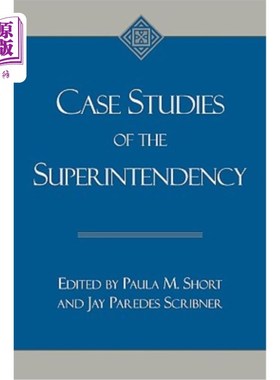 海外直订Case Studies of the Superintendency 监督个案研究