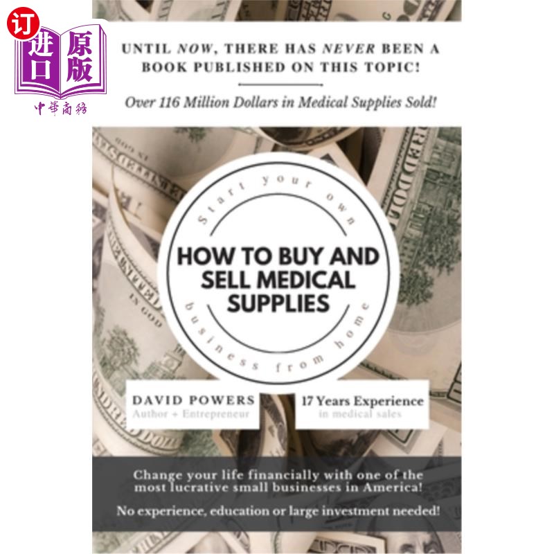 海外直订医药图书How To Buy and Sell Medical Supplies: Start Your Own Business From Home 如何买卖医疗用品:在家创业