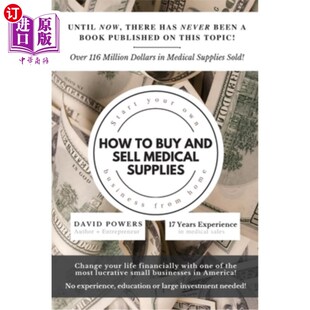 Sell Start and Home 在家创业 海外直订医药图书How From Medical Buy Own Your Supplies 如何买卖医疗用品 Business