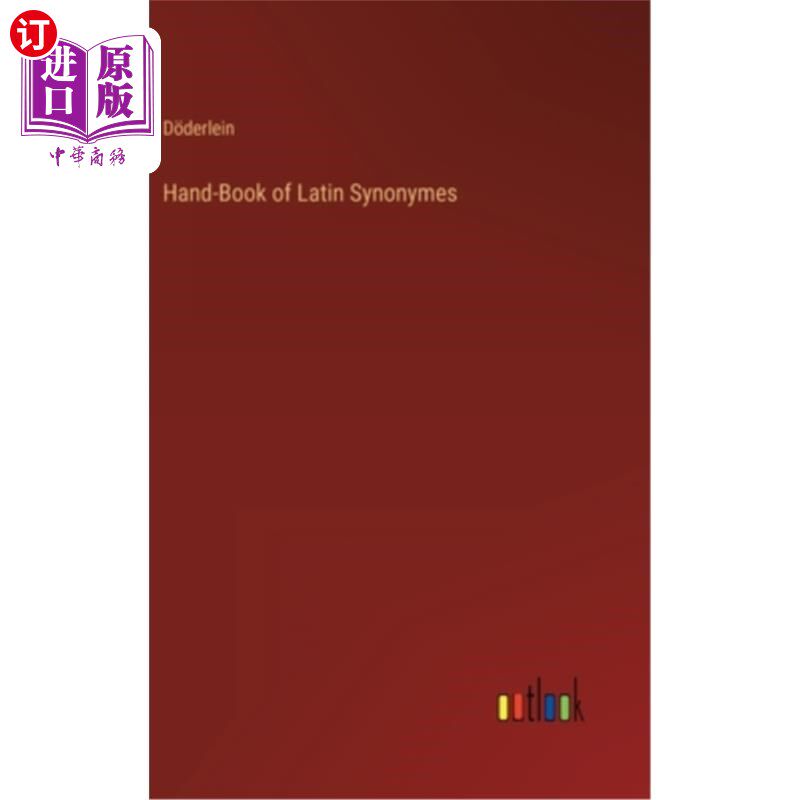 海外直订Hand-Book of Latin Synonymes 拉丁文同义词手册