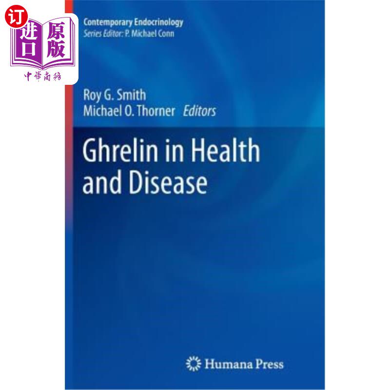 海外直订医药图书Ghrelin in Health and Disease 生长激素释放肽在健康和疾病中的作用