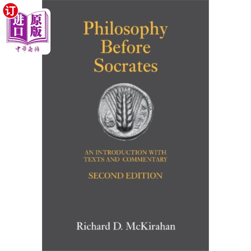 海外直订Philosophy Before Socrates 苏格拉底之前的哲学