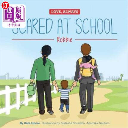 海外直订Scared at School: Robbie 害怕上学：罗比