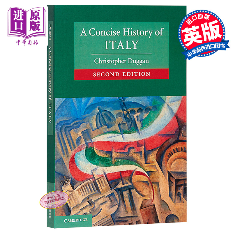 【中商原版】意大利简史（剑桥国别简史丛书） 英文原版 A Concise History of Italy