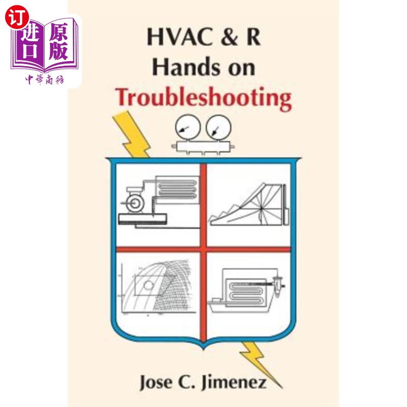 海外直订HVAC & R Hands on Troubleshooting 暖通空调与空调动手故障排除