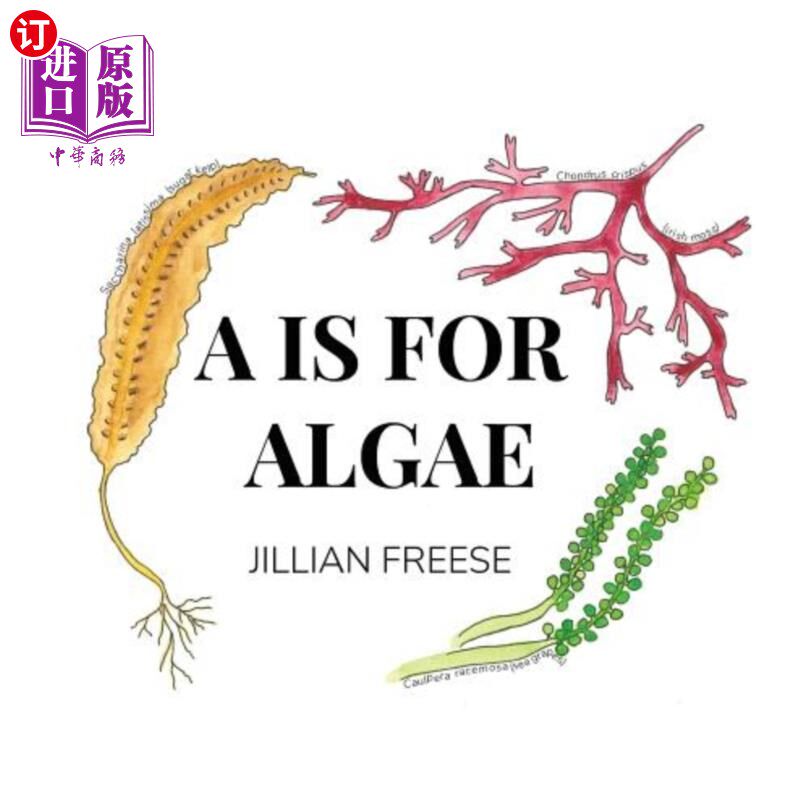 海外直订A is for Algae A代表藻类