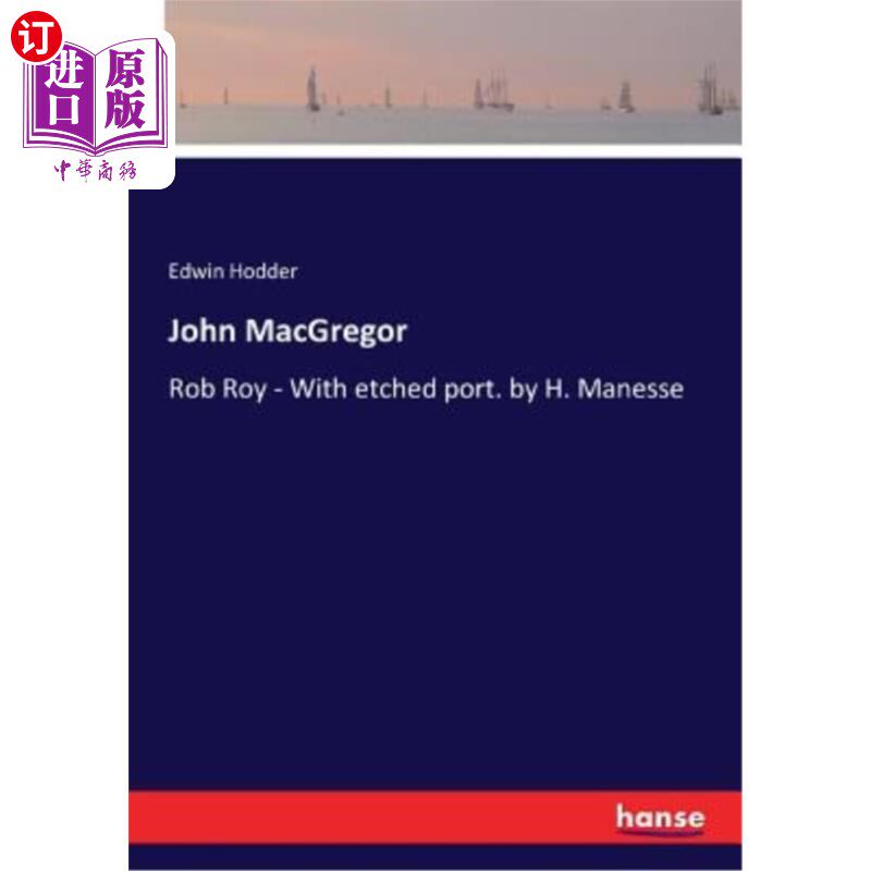 海外直订John MacGregor 约翰·麦格雷戈