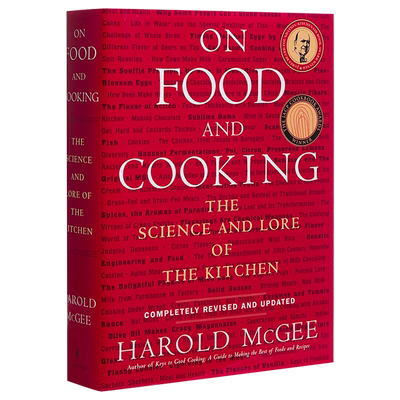 【中商原版】食经与烹饪法 英文原版 食经 On Food And Cooking  Harold McGee James Bennett Pty 书籍