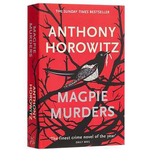 预售 安东尼 霍洛维茨 喜鹊谋杀案 英文原版 悬疑小说 Magpie Murders Anthony Horowitz 可搭 猫头鹰谋杀案 大理石厅谋杀案