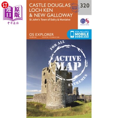 海外直订Castle Douglas, Loch Ken and New Galloway 道格拉斯城堡，肯湖和新加洛韦