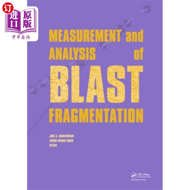 海外直订Measurement and Analysis of Blast Fragmentation 爆破破片的测量与分析
