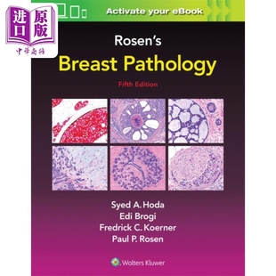 现货 Rosen乳腺病理学 英文原版 第5版 医疗 肿瘤 医学 Breast Hoda Rosen Syed Doody 中商原版 Pathology