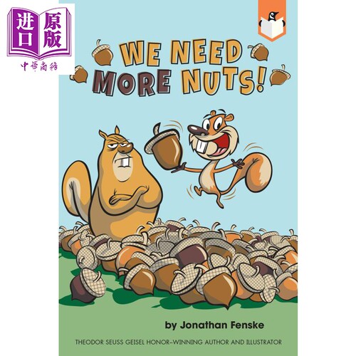 现货 WE NEED MORE NUTS! 兰登桥梁小读本：我们需要更多坚果 英文原版 儿童绘本 进口原版  Jonathan Fenske 【中商原版】