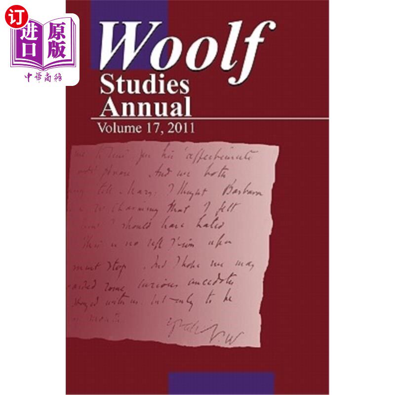 海外直订Woolf Studies Annual Vol 17 伍尔夫研究年刊第17卷