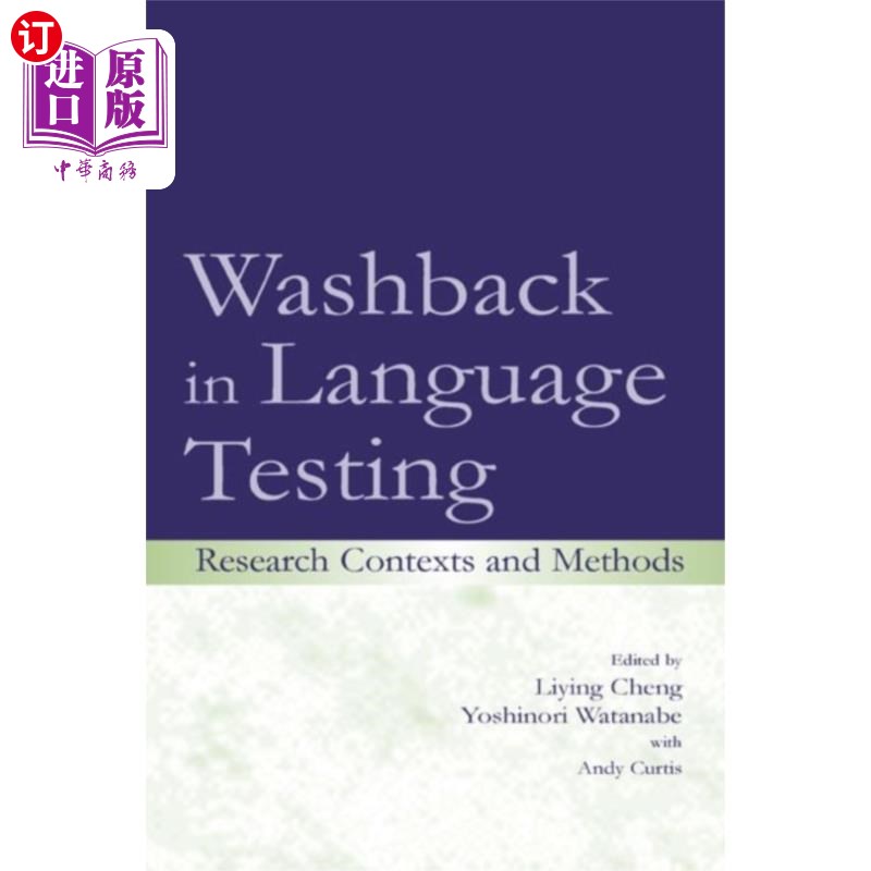 海外直订Washback in Language Testing 语言测试中的反拨