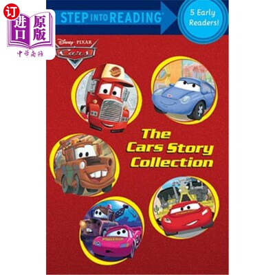 海外直订Disney Pixar Cars Five Fast Tales 迪士尼皮克斯汽车五大故事