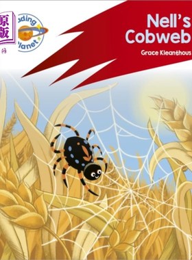 海外直订Reading Planet: Rocket Phonics - Target Practice... 阅读星球:火箭拼读-目标练习-内尔的蜘蛛网-红色A