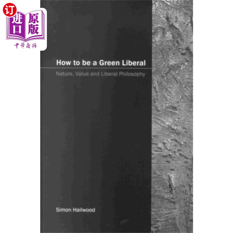 海外直订How to be a Green Liberal 如何成为一个绿色自由党人