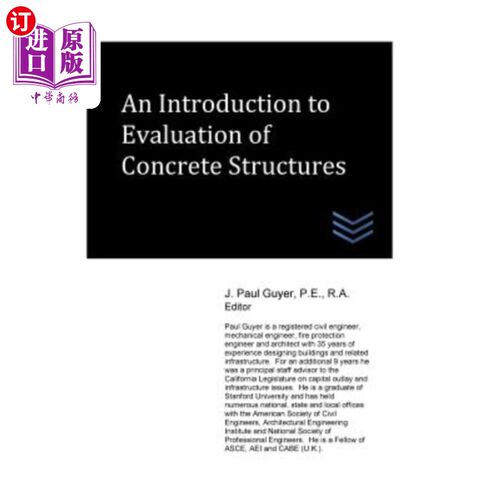 海外直订An Introduction to Evaluation of Concrete Structures 混凝土结构评价导论“，