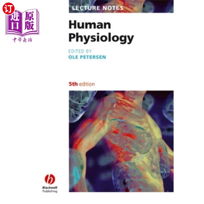 海外直订医药图书Lecture Notes - Human Physiology 5e 课堂讲稿-人体生理学5e