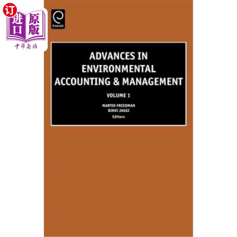海外直订Advances in Environmental Accounting and Management 环境会计与管理进展